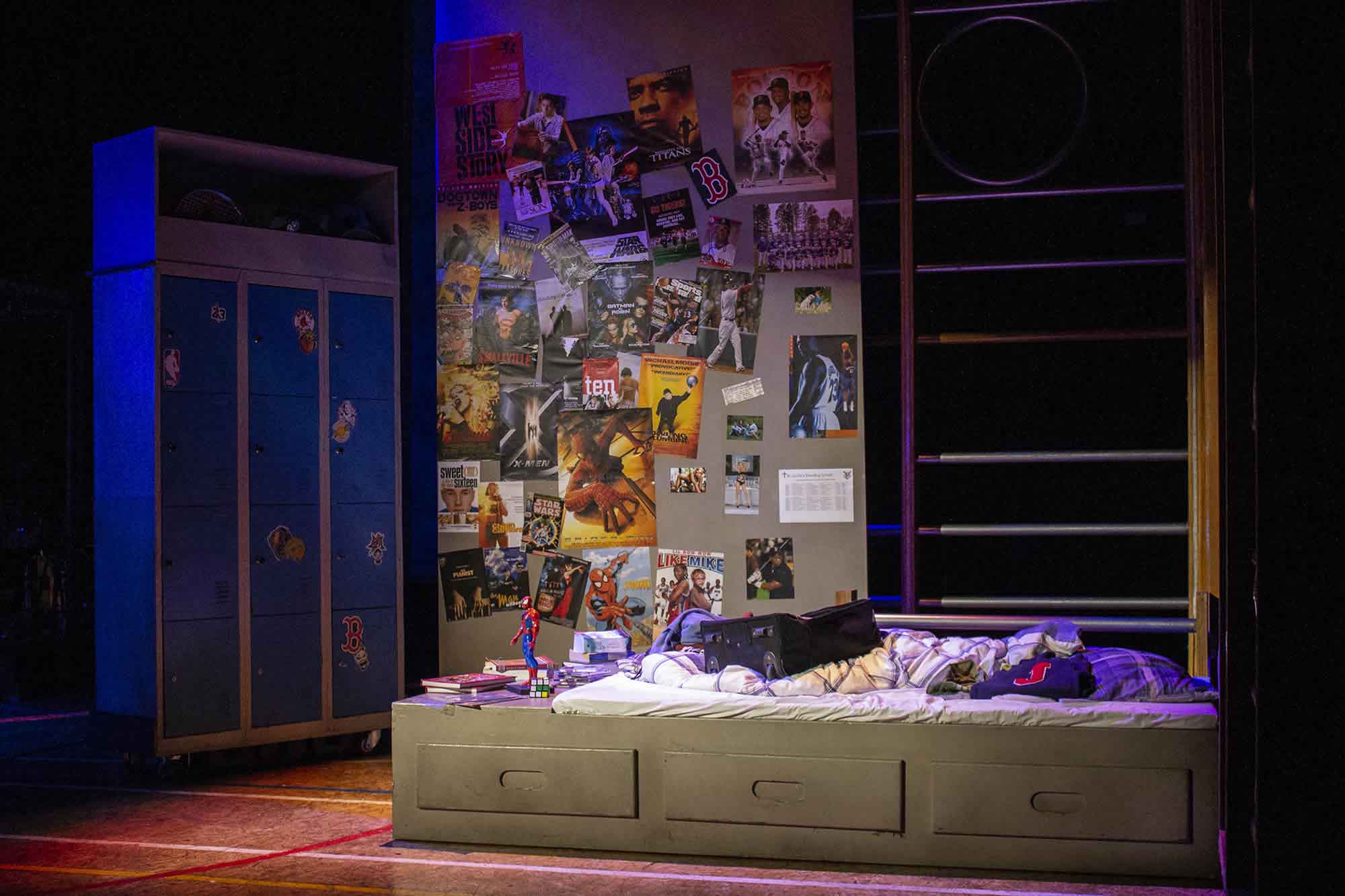 'Bare: A Pop Opera', 2019<br/>Set Design: Dora Schweitzer<br/>Lighting Design: James Smith<br/>Photo: Ola Przytula