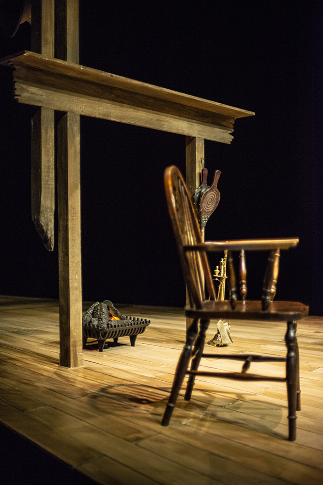 'She Stoops to Conquer', 2019<br/>Set Design: Nancy Surman<br/>Lighting Design: Franny Lagemann<br/>Photo: Ola Przytula